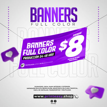 Banners Full Color