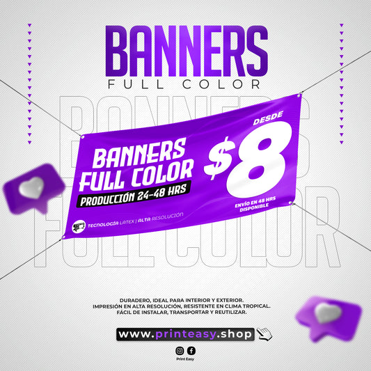 Banners Full Color